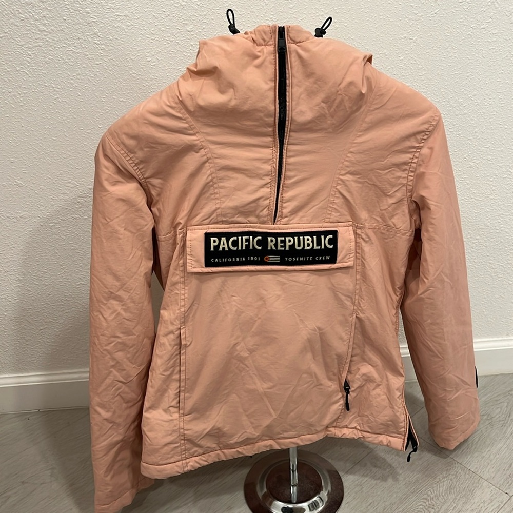 Pull & Bear Pink Cold Weather Half Zip